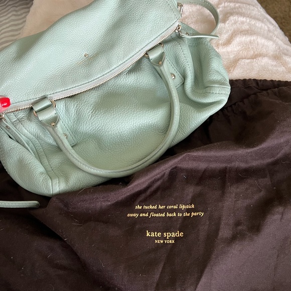 Mint Kate Spade handbag - Picture 6 of 8